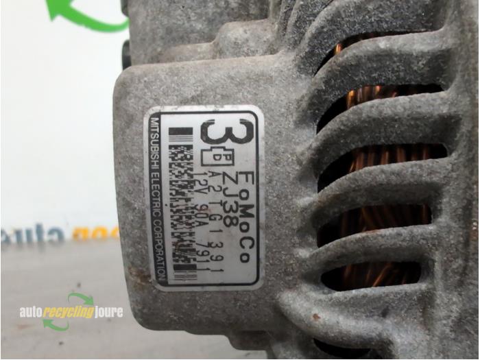 Dynamo van een Mazda 2 (DE) 1.3 16V S-VT 2007