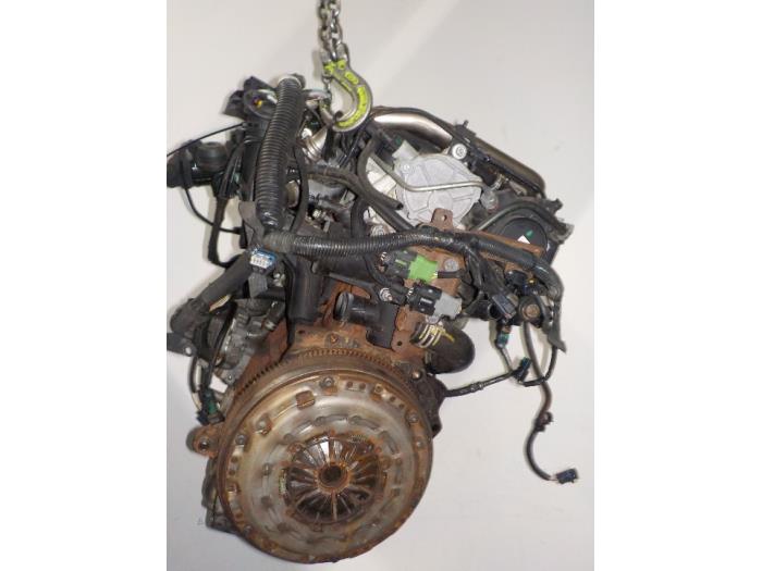 Motor van een Peugeot 407 2009