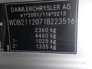Engine from a Mercedes E-Klasse 2007