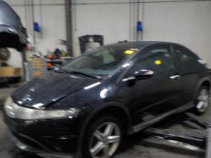 Motor van een Honda Civic 2008
