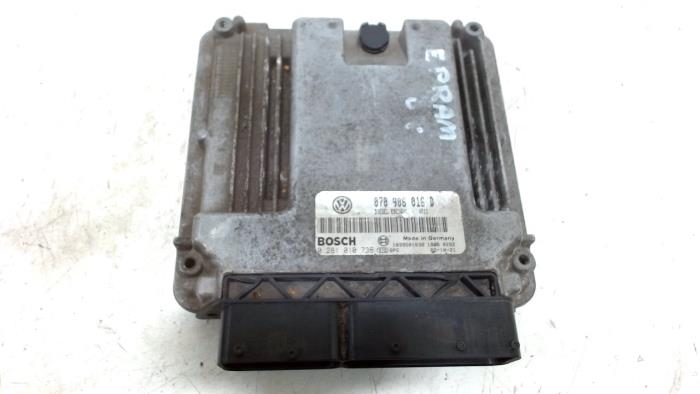 Used Engine management computer Volkswagen Touareg Price € 165,00 Margin scheme offered by Van der Ven Autorecycling B.V.