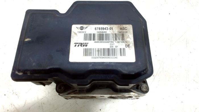 Begagnade ABS-pump Mini Mini Pris € 95,00 Marginaltabell erbjuds av Van der Ven Autorecycling B.V.