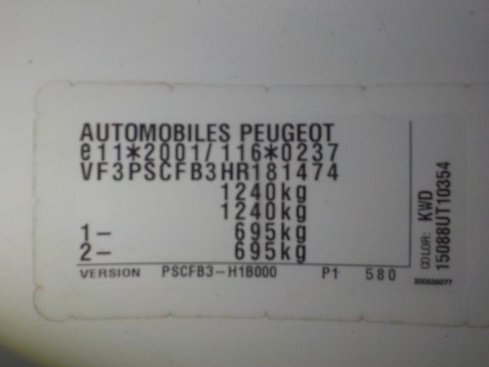 Zündspule van een Peugeot 108 2018
