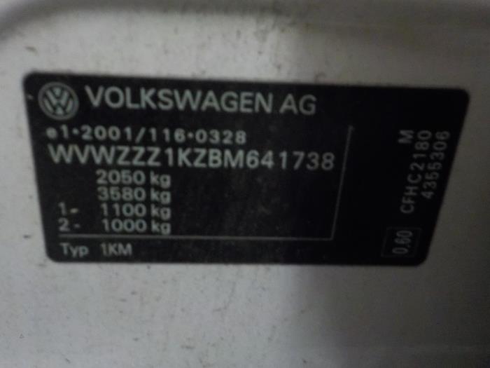 Automatic gearbox computer from a Volkswagen Golf 2010