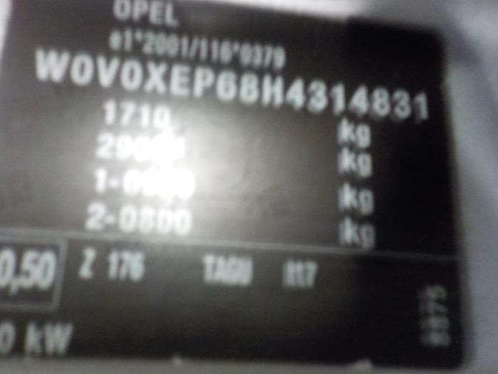 Engine management computer from a Opel Corsa 2017