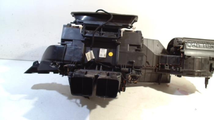 Interior heater climate box assembly
