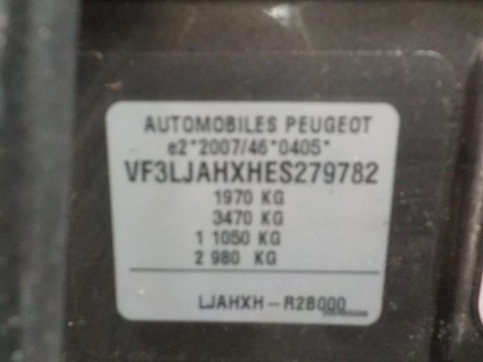 Getriebe van een Peugeot 308 2014
