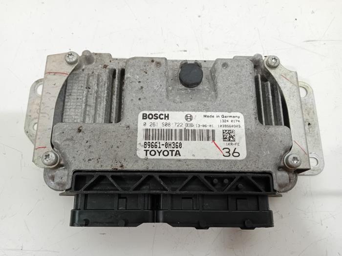 Used Engine management computer Peugeot 107 Price € 35,00 Margin scheme offered by Van der Ven Autorecycling B.V.