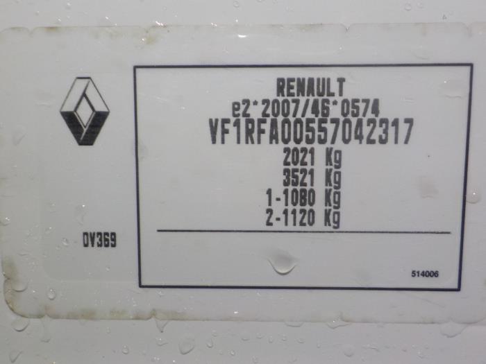 Ordinateur divers d'un Renault Scenic 2017