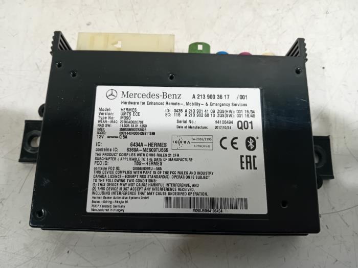 Begagnade Bluetooth-modul Mercedes A-Klasse Pris € 60,00 Marginaltabell erbjuds av Van der Ven Autorecycling B.V.