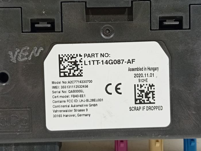 Modul Bluetooth z Ford Puma 2021