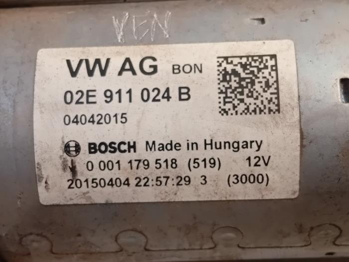 Engine management computer from a Volkswagen E-Golf 2016