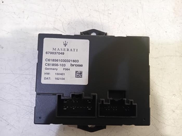 Used Computer, miscellaneous Maserati Ghibli Price € 100,00 Margin scheme offered by Van der Ven Autorecycling B.V.