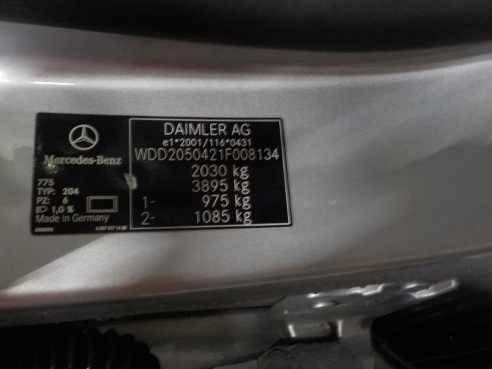 Engine management computer from a Mercedes C-Klasse 2014