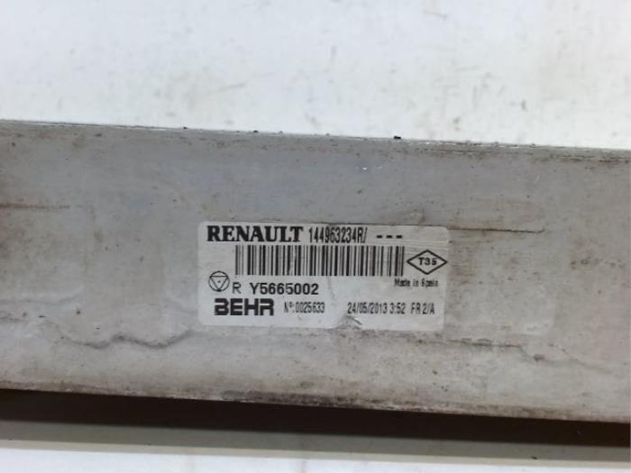 Intercooler d'un Mercedes Citan 2013