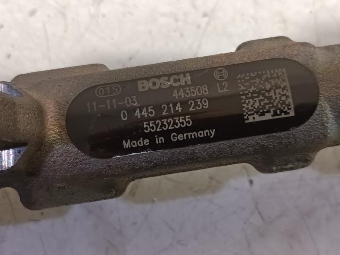 Système d'injection d'un Fiat Punto 2012