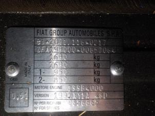 Système d'injection d'un Fiat Punto 2012