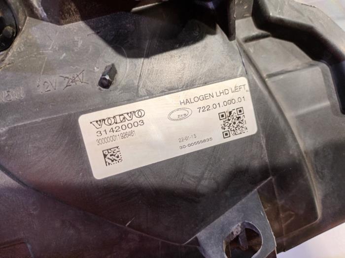Headlight, left Volvo V40 - 31420003