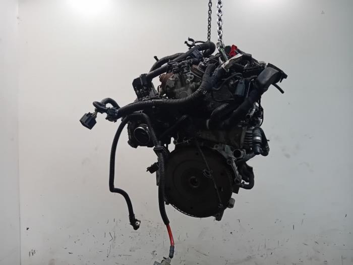 Motor van een Volvo V60 2018