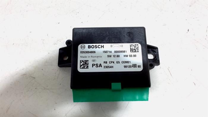Begagnade PDC-modul Peugeot 308 Pris € 24,00 Marginaltabell erbjuds av Van der Ven Autorecycling B.V.