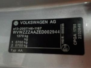 Motor van een Volkswagen E-Up 2013