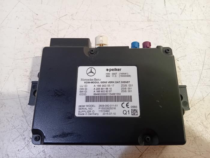 Begagnade Telefonmodul Mercedes C-Klasse Pris € 65,00 Marginaltabell erbjuds av Van der Ven Autorecycling B.V.