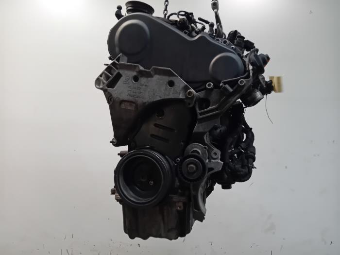 Motor van een Volkswagen Golf 2009