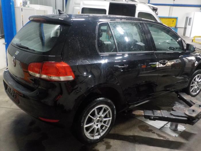 Motor van een Volkswagen Golf 2009