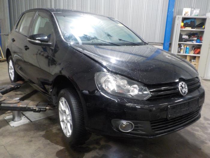 Motor van een Volkswagen Golf 2009