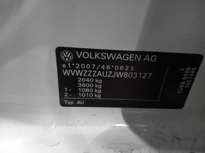 Engine from a Volkswagen E-Golf 2017