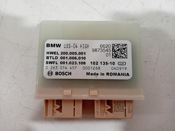 Begagnade PDC-modul BMW 1-Serie Pris € 40,00 Marginaltabell erbjuds av Van der Ven Autorecycling B.V.