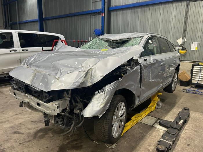 Motor van een Audi A4 2018