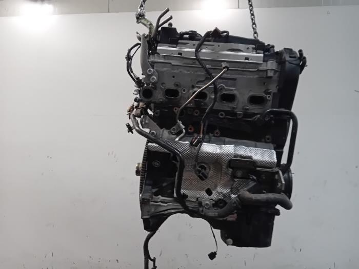 Motor van een Audi A4 2018