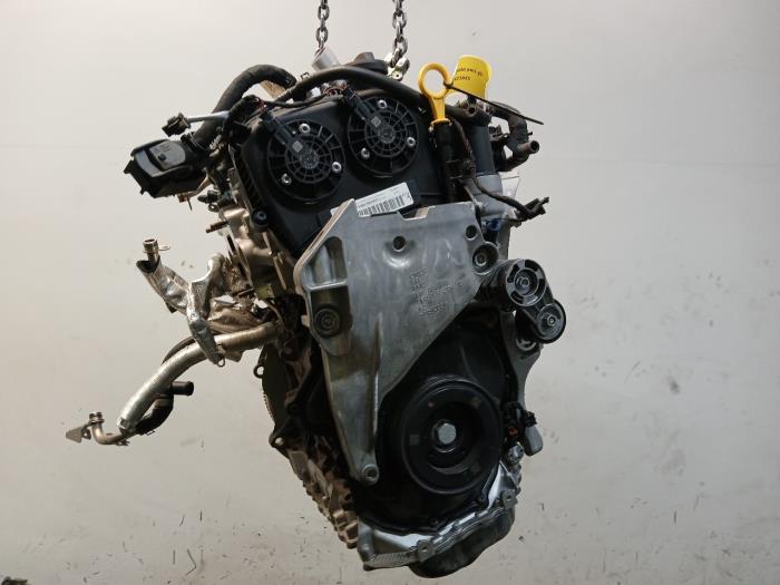 Motor van een Volkswagen Polo 2022