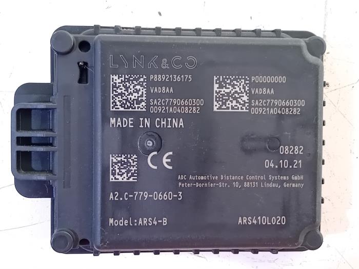 Begagnade Farthållarsensor Lynk & Co 01 Pris € 198,00 Marginaltabell erbjuds av Van der Ven Autorecycling B.V.