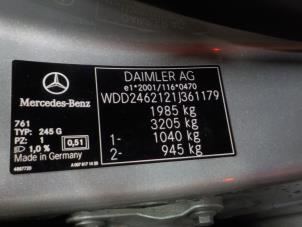 Getriebe van een Mercedes Citan 2015