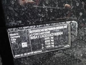 Motor van een BMW 5-Serie 2020