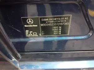 Motor van een Mercedes B-Klasse 2006