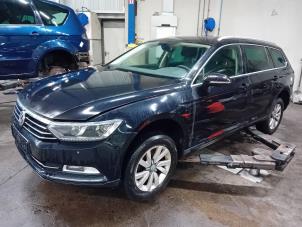 Motor van een Volkswagen Passat 2016