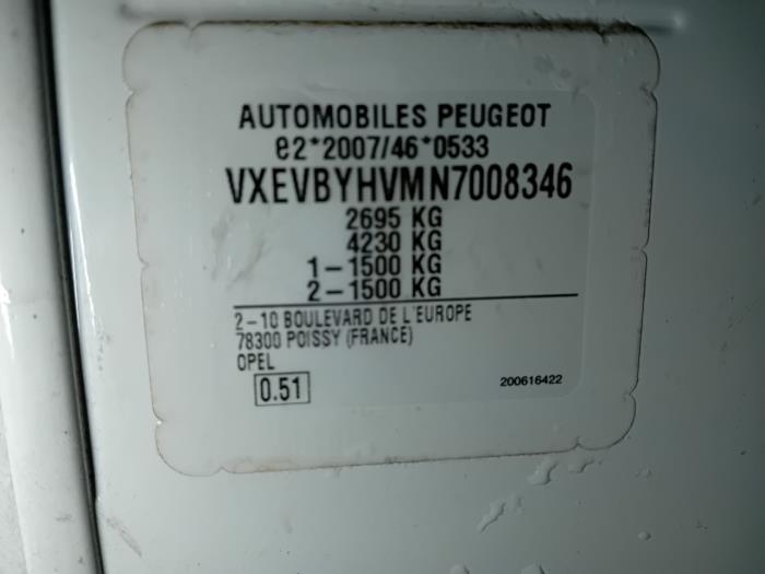 Lambda probe from a Opel Vivaro 2022
