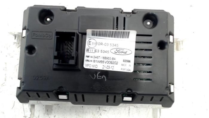 Begagnade Innerdisplay Ford Fiesta Pris € 12,00 Marginaltabell erbjuds av Van der Ven Autorecycling B.V.