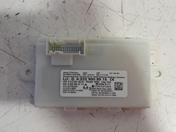 Usagé Ordinateur divers Mercedes C-Klasse Prix € 45,00 Règlement à la marge proposé par Van der Ven Autorecycling B.V.