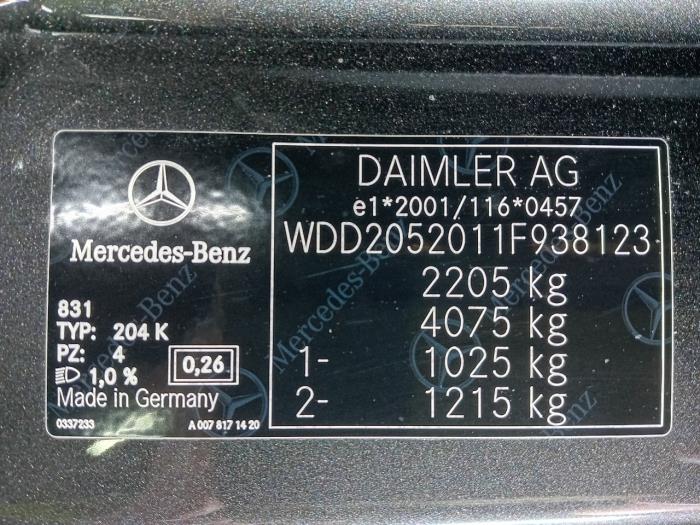 Ordinateur divers d'un Mercedes C-Klasse 2019