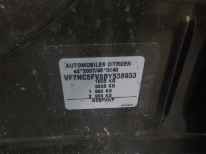 Sonstige van een Citroen C4 2011