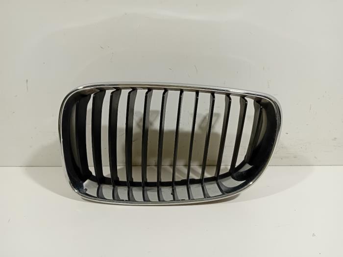 Begagnade Stötfångargrill BMW 1-Serie Pris € 41,00 Marginaltabell erbjuds av Van der Ven Autorecycling B.V.