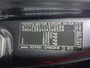 Getriebe van een Toyota Yaris 2008