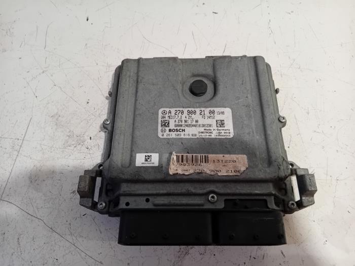 Used Engine management computer Mercedes B-Klasse Price € 204,00 Margin scheme offered by Van der Ven Autorecycling B.V.