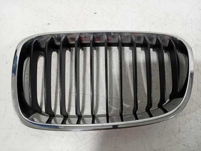 Begagnade Stötfångargrill BMW 1-Serie Pris € 45,00 Marginaltabell erbjuds av Van der Ven Autorecycling B.V.
