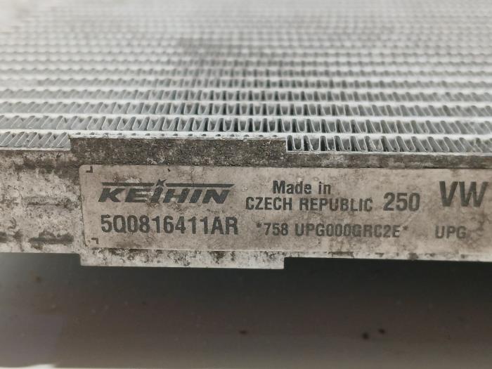 Radiateur clim d'un Skoda Octavia 2017