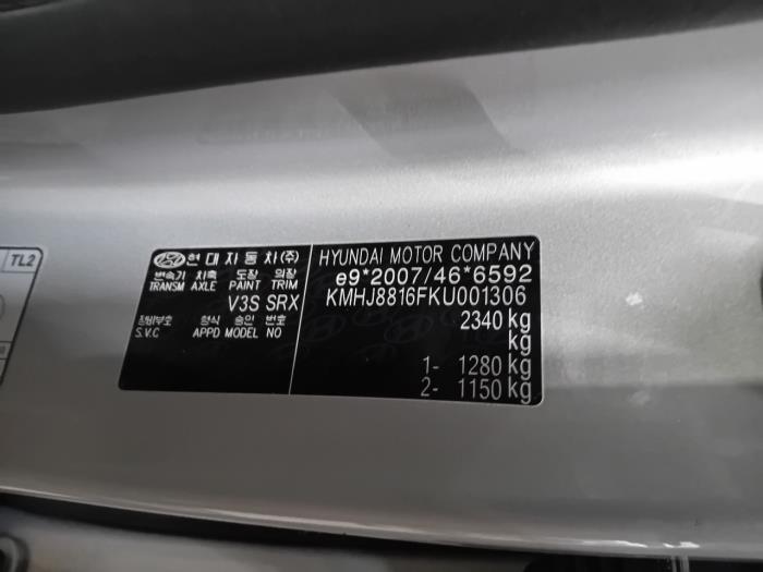 Engine from a Hyundai Nexo 2019